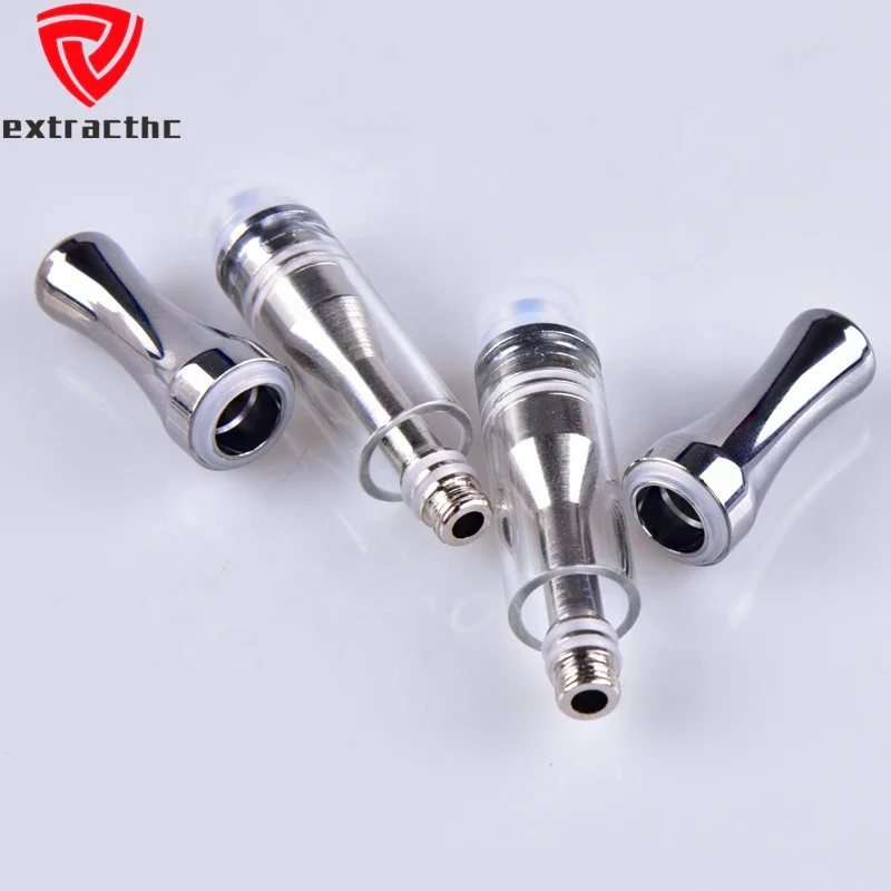 
Gold 510 oil cartridge glass vape pen disposable vaporizer atomizer empty co2 oil carts for thick/co2/cbd oil 