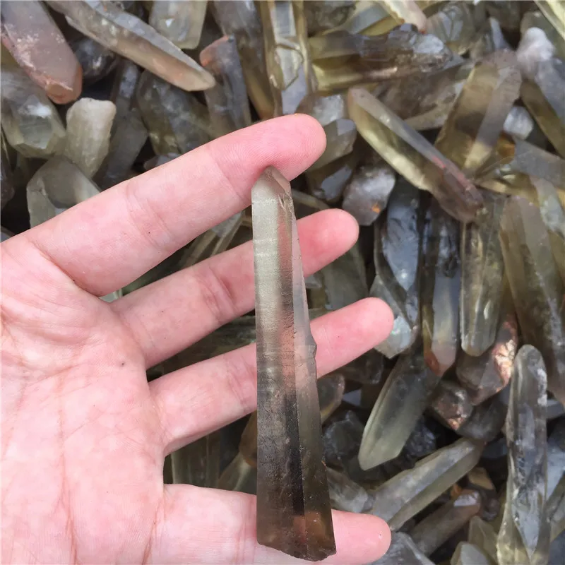 
Natural Healing Rough Smoky Quartz Points Small Crystal Wands For Sale 