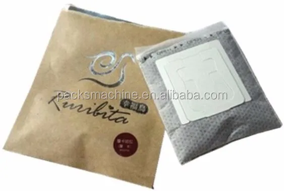 Buy full automatic coffee pod packing machine drip coffee pouch packing machine ground coffee powder packaging machine