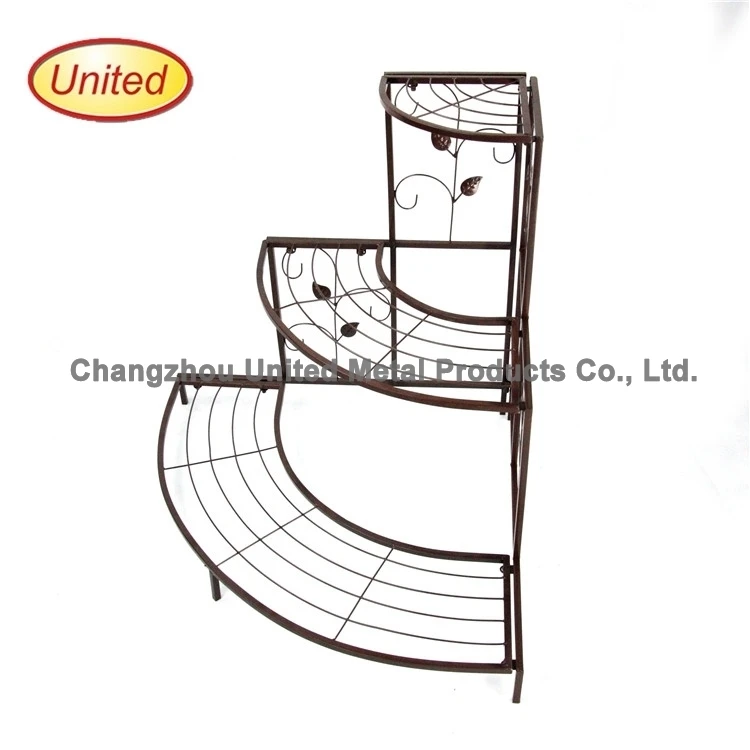 New design ornamental iron plant stands for wholesales