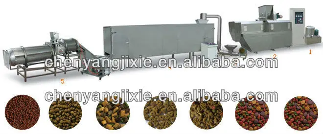 aqua floating fish feed production line