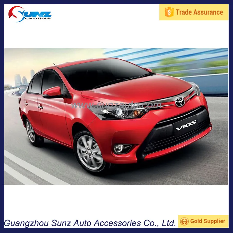 ABS Chrome Taillights cover for Vios 2014 2015 2016 Rear Lamp Rim Accessories