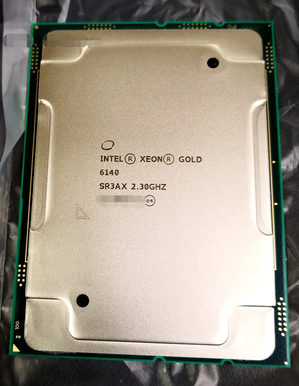  Высококачественный масштабируемый процессор Gold 6140 24 75 МБ L3 серверный ЦПУ 18C/36T в tel