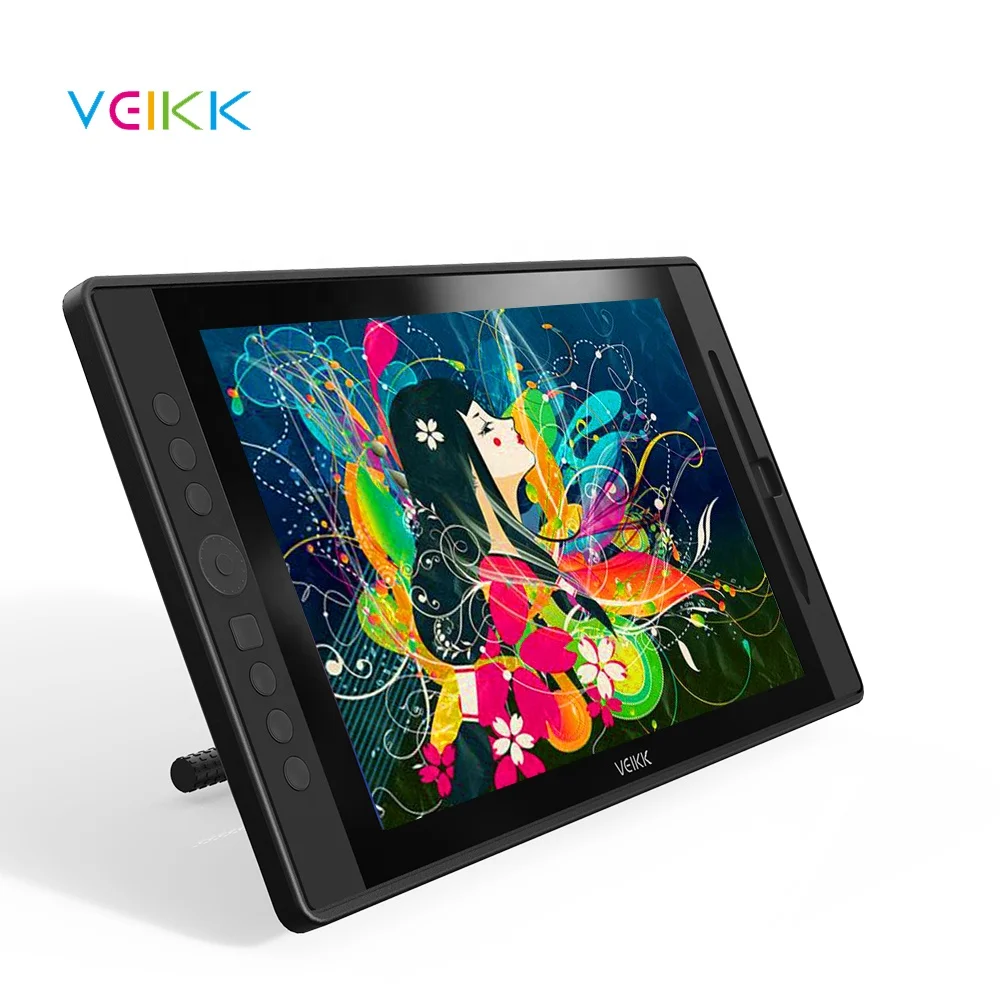 professional graphic tablet VEIKK VK1560 15.6inch with 8192 levels