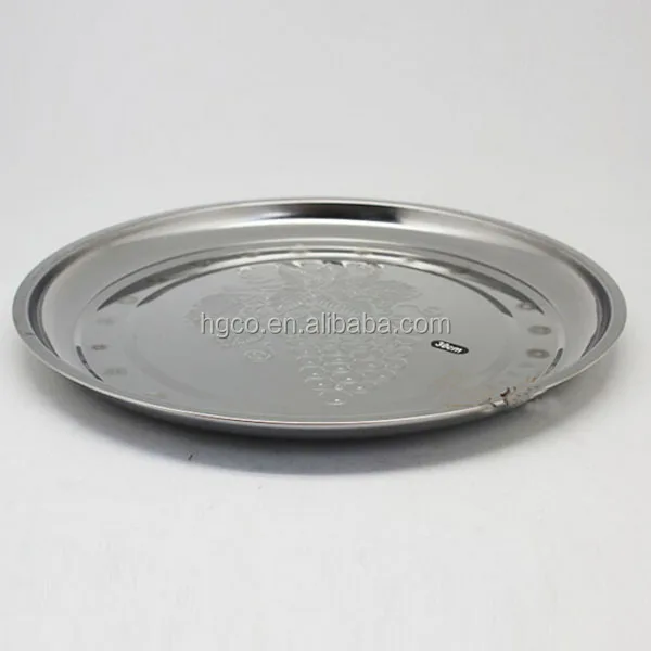 Stainless Steel Round Tray