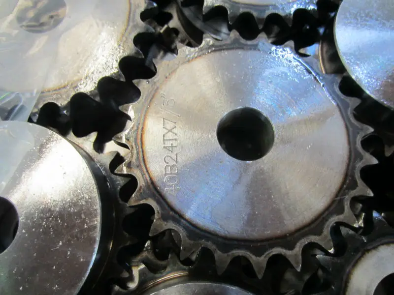 DIN BS JIS ASA standard chain sprocket