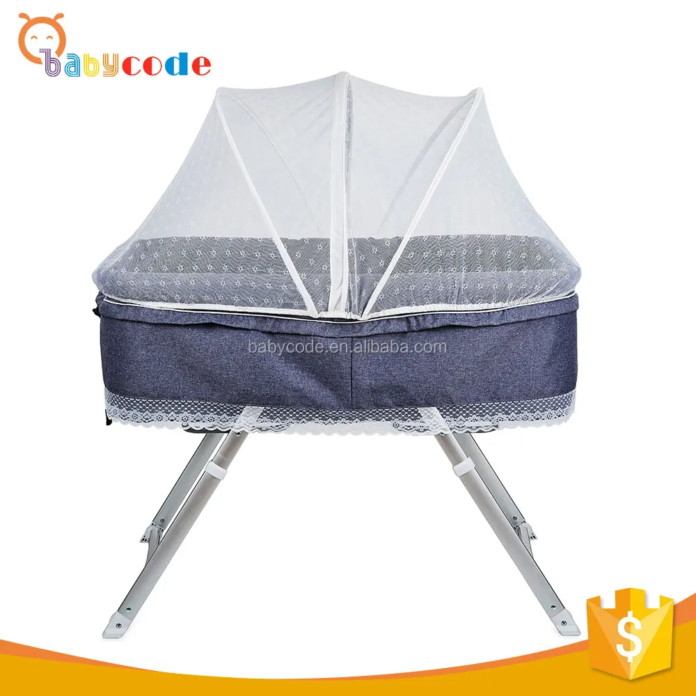 OEM фабрики Китая Складной качели кроватка с москитной сеткой