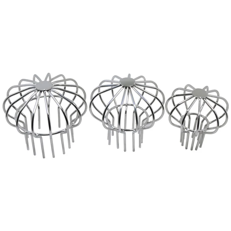 JUTYE brand SS304/201stainless steel Roof floor drain.304 Stainless steel  Down Pipe Gutter Balloon Guard  roof drain