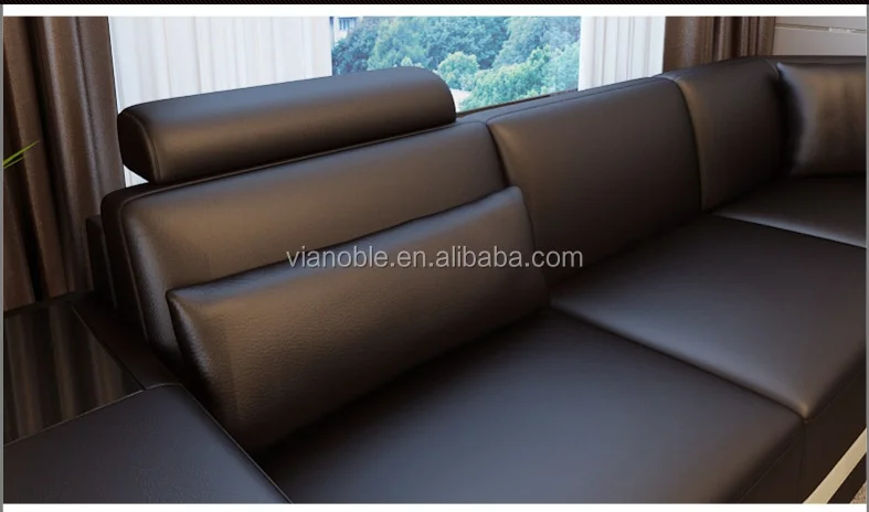 
Leather sofa Living Room modern furniture set sofa 