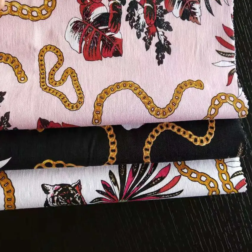 PRINTED  BENGALINE  FABRIC FOR  MAKING  GARMENT