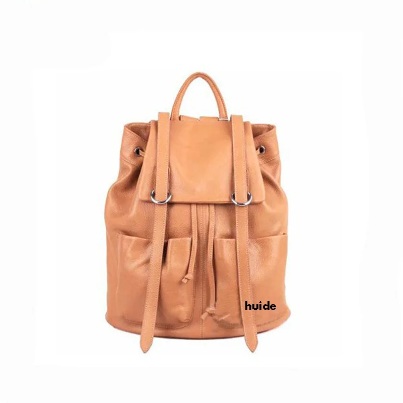 good looking pattern backpack leather for women