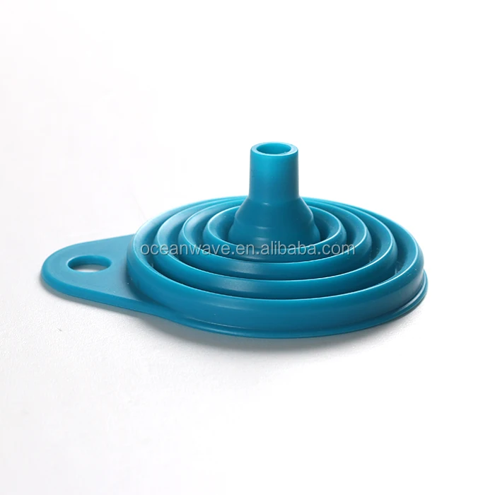 
Quality Stainless steel or silicone coffee bean funnel for cooking gadgets and tools 