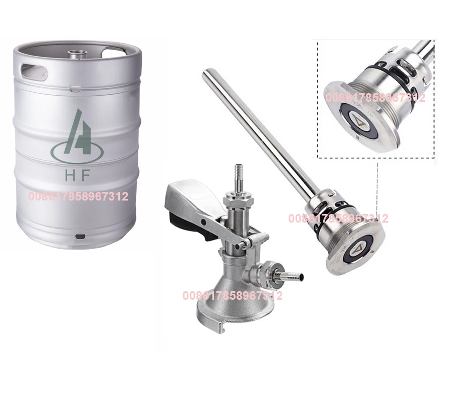 Type A Wine Spear Tool Disassemble Wine Spear Tool Beer Barrel 304 Stainless Steel Homemade beer keg accessories