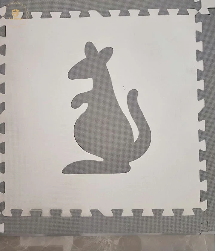 9 Pcs Animals Pattern Carpet EVA Foam Puzzle Mats For Kids Floor Play Mat