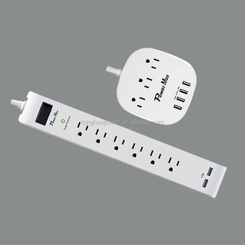 2.1 A USB electrical socket, Surge Protector - Six Receptacle Power Grommets, POP UP POWER OUTLETS