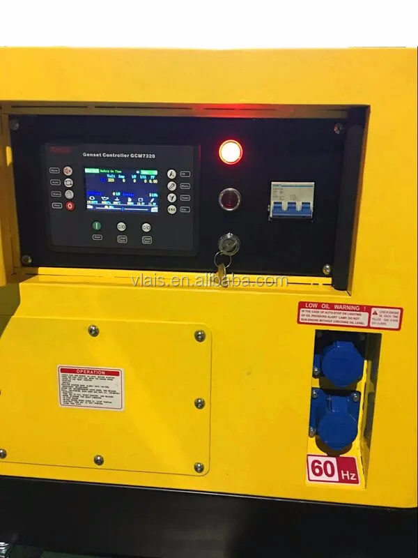 Portable 10kw 12kva 110V/220V/380V 60Hz single/3 phase soundproof diesel electric genset generators set for sale in Philippines