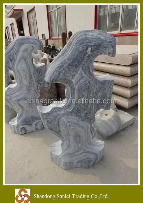 Garden decoration natural white rocks landscaping prices