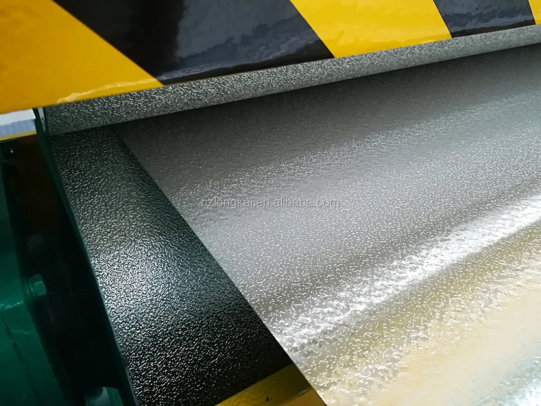 Metal plate embossing Machine for Stainless steel/PPGI/Aluminum plate/Galvanized sheet