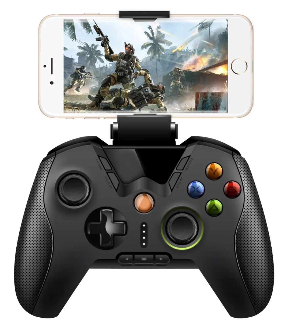 Mobile joystick for Android/IOS/PC built-in G-sensor game console
