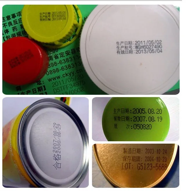 
Automatic Bottle Printing Machine, Date Coding Inkjet Printer With CE Certificate 