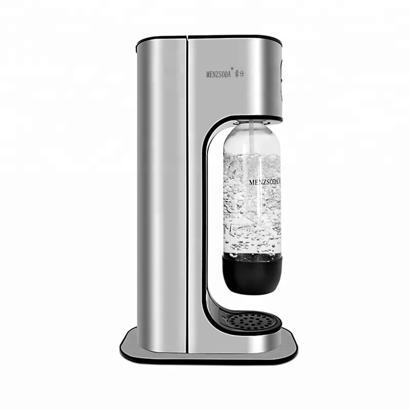 stainless steel soda water maker machine sparkling water machine automatic pressure relief