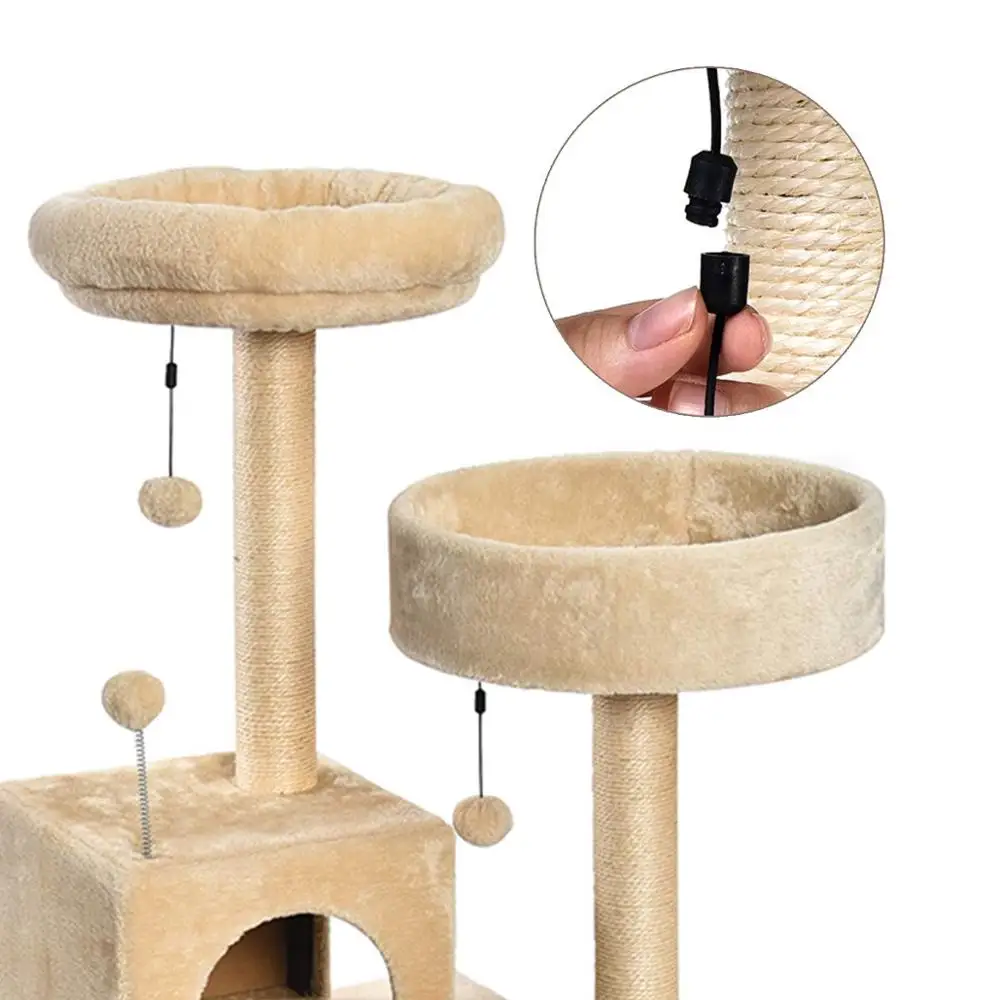 
Pet supplies large cat carpet tree with houses cats for sale 