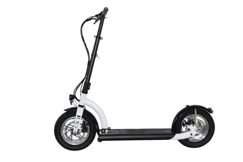 
OEM 2 wheel 12 inch lithium battery best folding electric scooter 