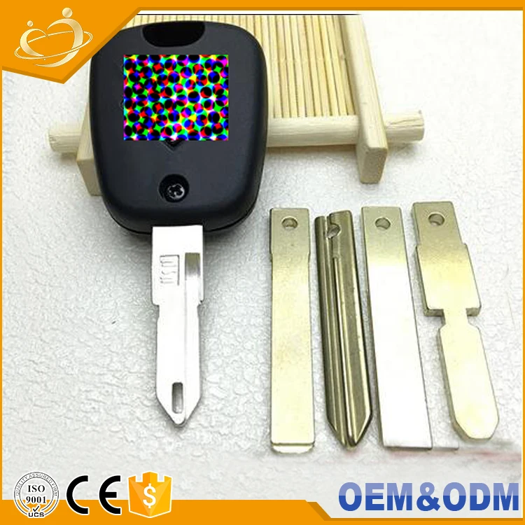 Variable 2 Button Uncut Blade Remote Car Logo Key remote Case Key Shell Fob for Citroen C1 C2 C3