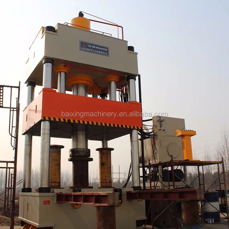 YL27-800T tank hesds hydraulic punch press machine
