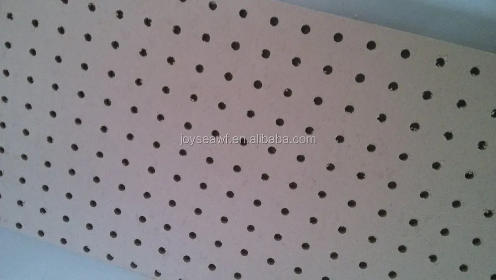 
hole board perforated mdf wood wall board/melamine and raw hardboard peg board 