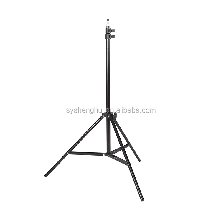 
200cm Professional photography light stand black Aluminium camera tripod 