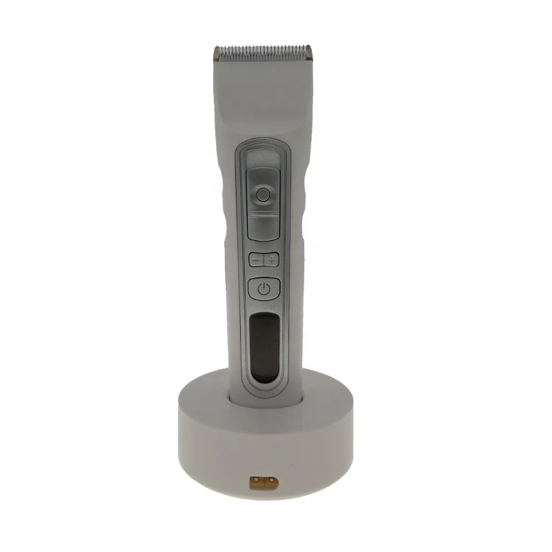 LCD display rechargeable Ceramic cutter head hair trimmer with 2 spare cutter heads