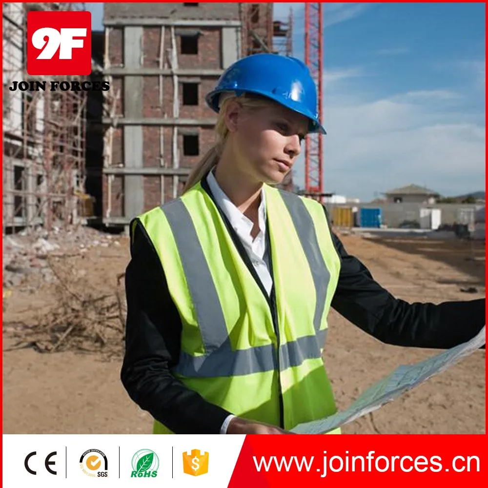 9F Factory outlet security reflecting safety vest