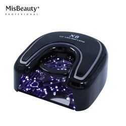 2021 Wholesale Newest design Gradient Color cordless rechargeable led uv nail lamp 48w led gel nail lamp