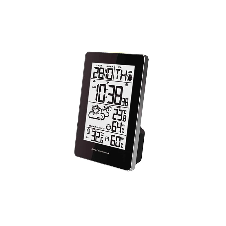 Новый цифровой Прогноз цвета Метеостанция беспроводной Крытый открытый гигрометр термометр погодные часы