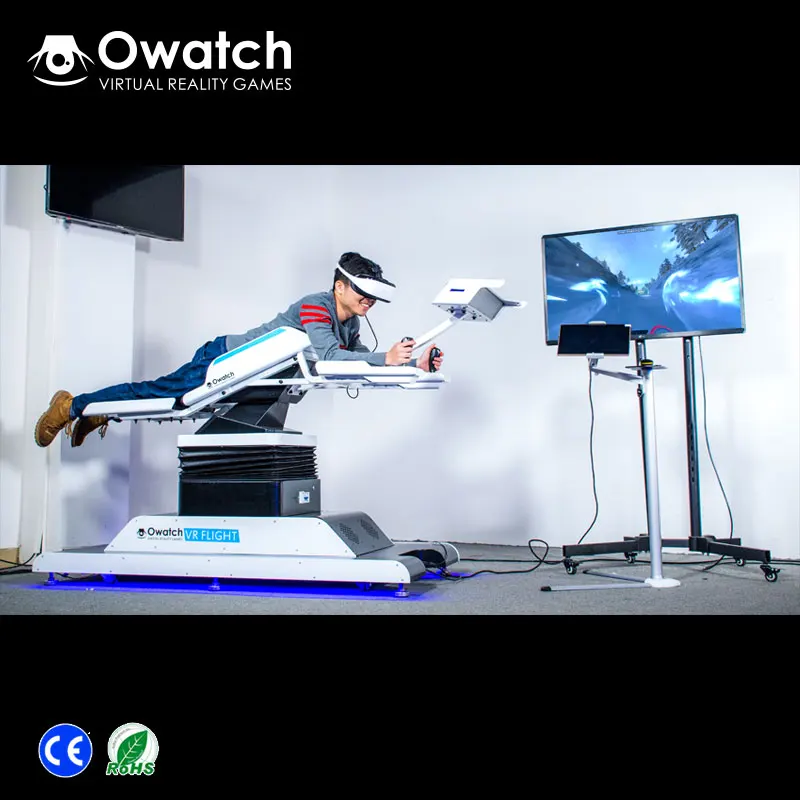 
New Flying Game for Birdly Virtual Reality Flight Simulator with The Aircraft 