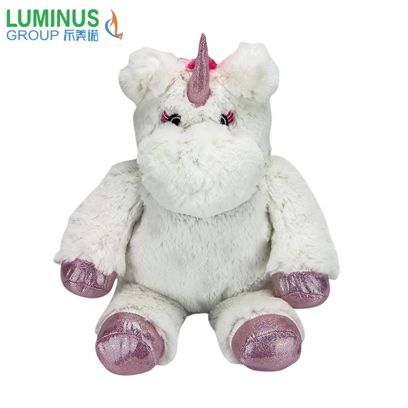 unicorn shape design popular  microwave wheat bag with buckwheat seed