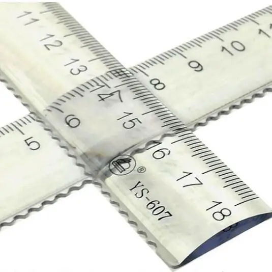 18 см Акриловая линейка прямая Линейка измерительный инструмент 7 дюймов