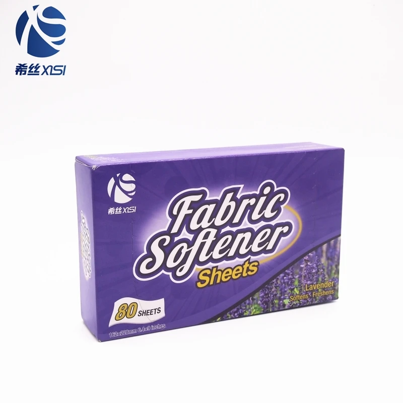 Sample fabric softener dryer can be provided to reduce wrinkles and fragrance