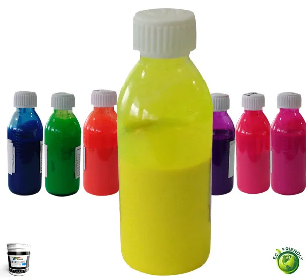 
fluorescent yellow pigment color for textile printing 
