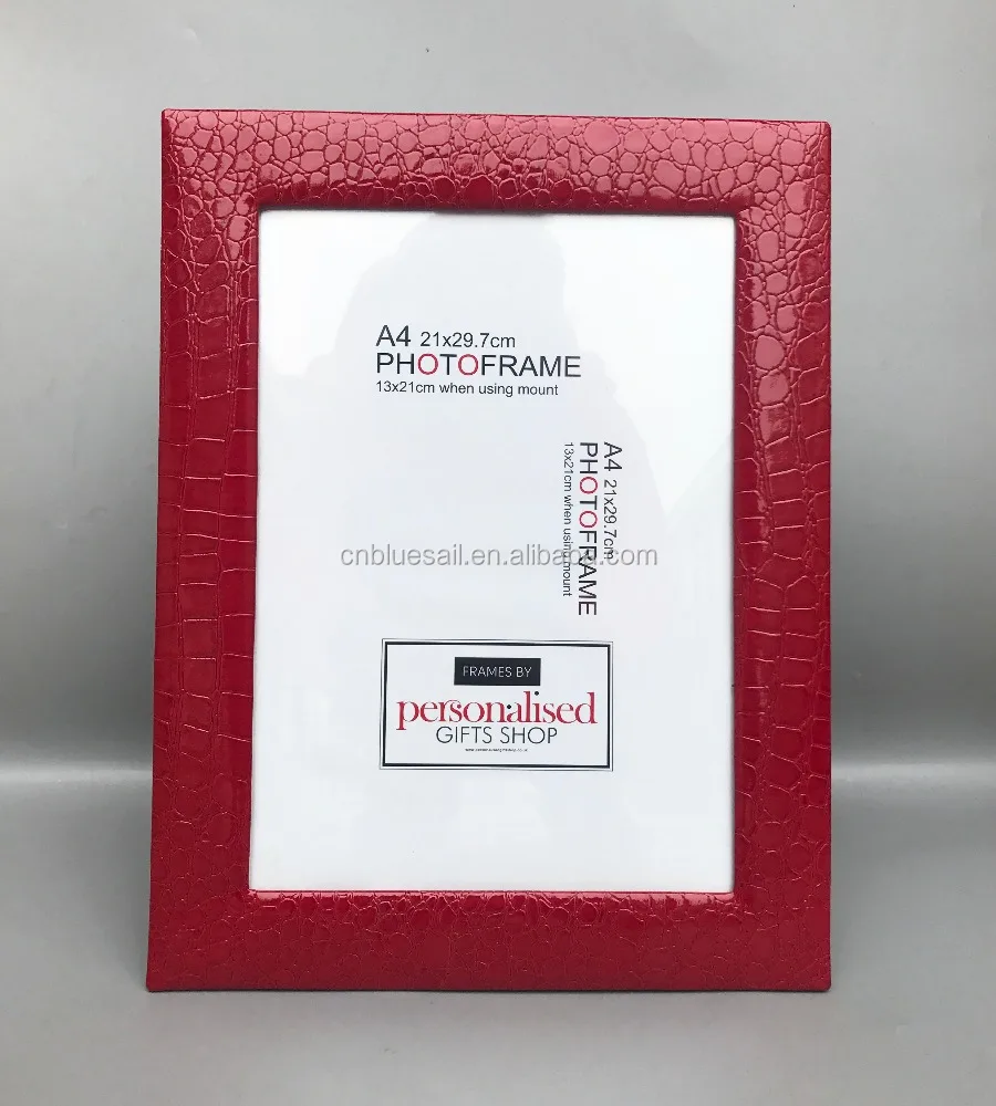 Shiny Red Picture Frame, A4(21x29.7cm) Photo Frame, Sexy Photo Frame