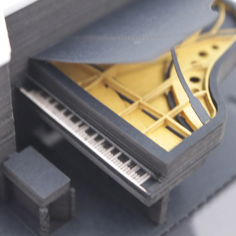 Креативные подарки, персонализируемые бумажные заметки, оптовая продажа, 3D палочки для записей, бумажные ремесла с красной коробкой, подарок