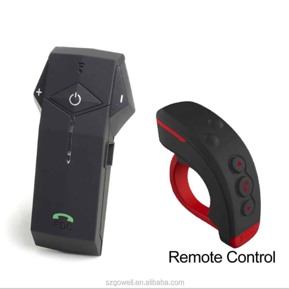 Motorcycle Communication Systems FreedConn COLO-RC Motorcycle Helmet with L3 Remote Controller NFC FM Radio Handsfree