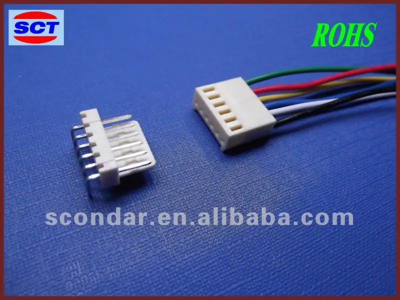 Factory Custom 2 pin 3 pin 4pin 2.54MM Pitch Wire Hardness Cable Molex 2510 connector