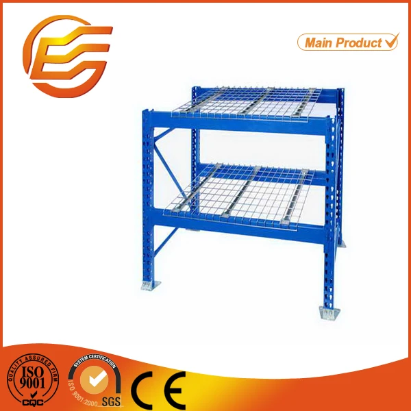 промышленный склад сети проволоки перила палубы для паллет стойки