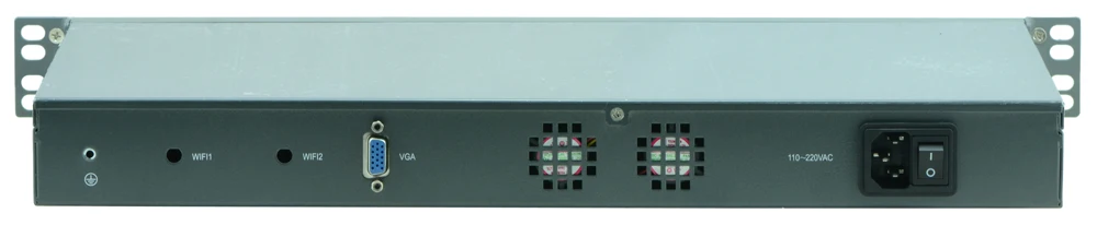 Intel D525 Промышленная аппаратный Брандмауэр Стойки Router1UD52SL/С 6 PCI Giagbit lan, VGA, RS232