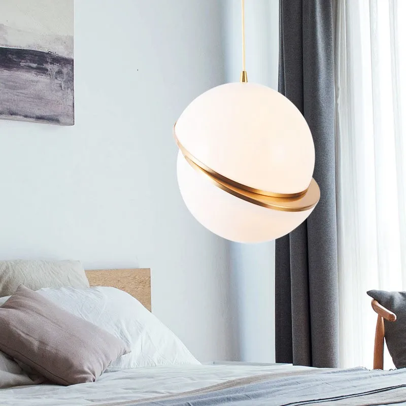 
Modern Simple Single Chandelier Pendant Light For Bedroom 