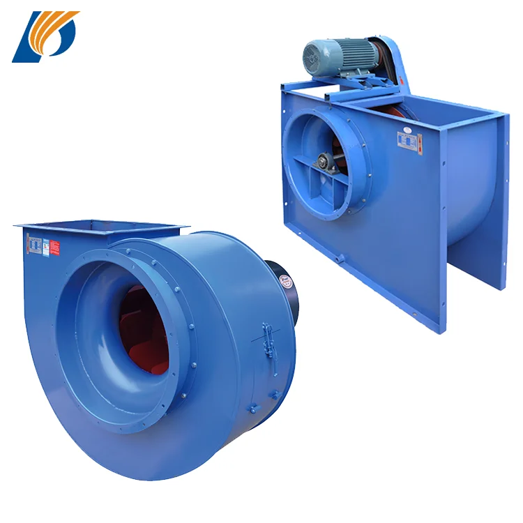 8000cfm спиральный/квадратный тип, низкий уровень шума, железная крыльчатка, кухонный размыкатель дыма, Обратные изогнутые лопасти, центробежный вентилятор