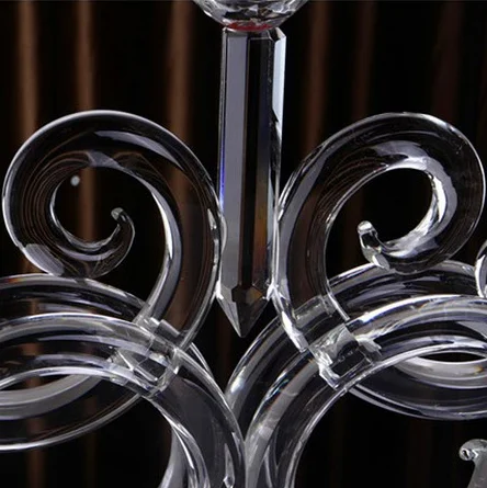 
Wedding Crystal Table Candelabra Centerpiece with 5 arm 