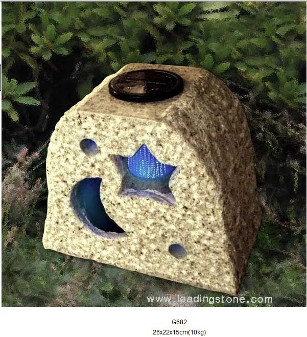 Камень для наружного японский сад фонарь / большой